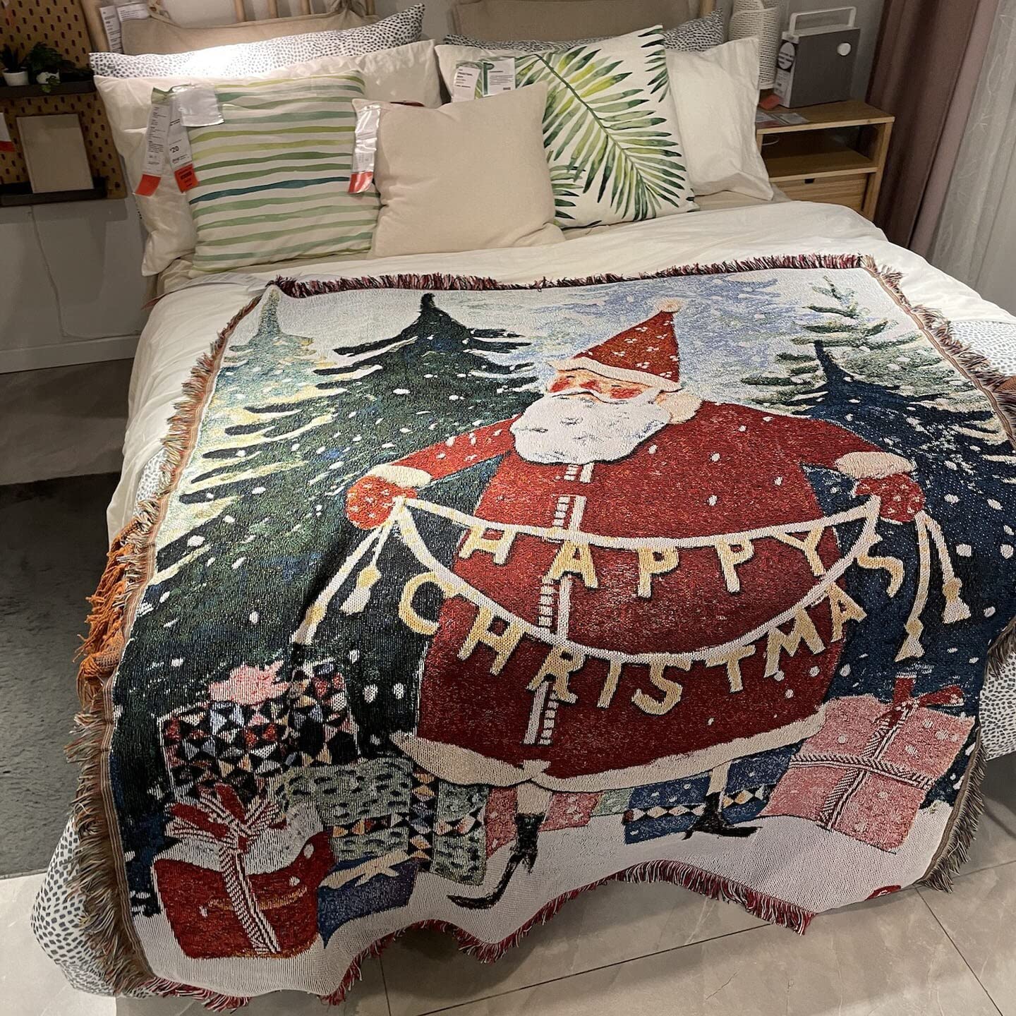 Amazon｜マルチカバー 長方形 おしゃれ ソファーカバー クリスマス